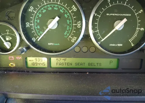 2006 Land Rover Range Rover Supercharged z USA, uszkodzony, nr VIN SALMF13486A229204